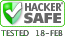 HACKER SAFE certified Web sites prevent over 99.9% of hacker crime.